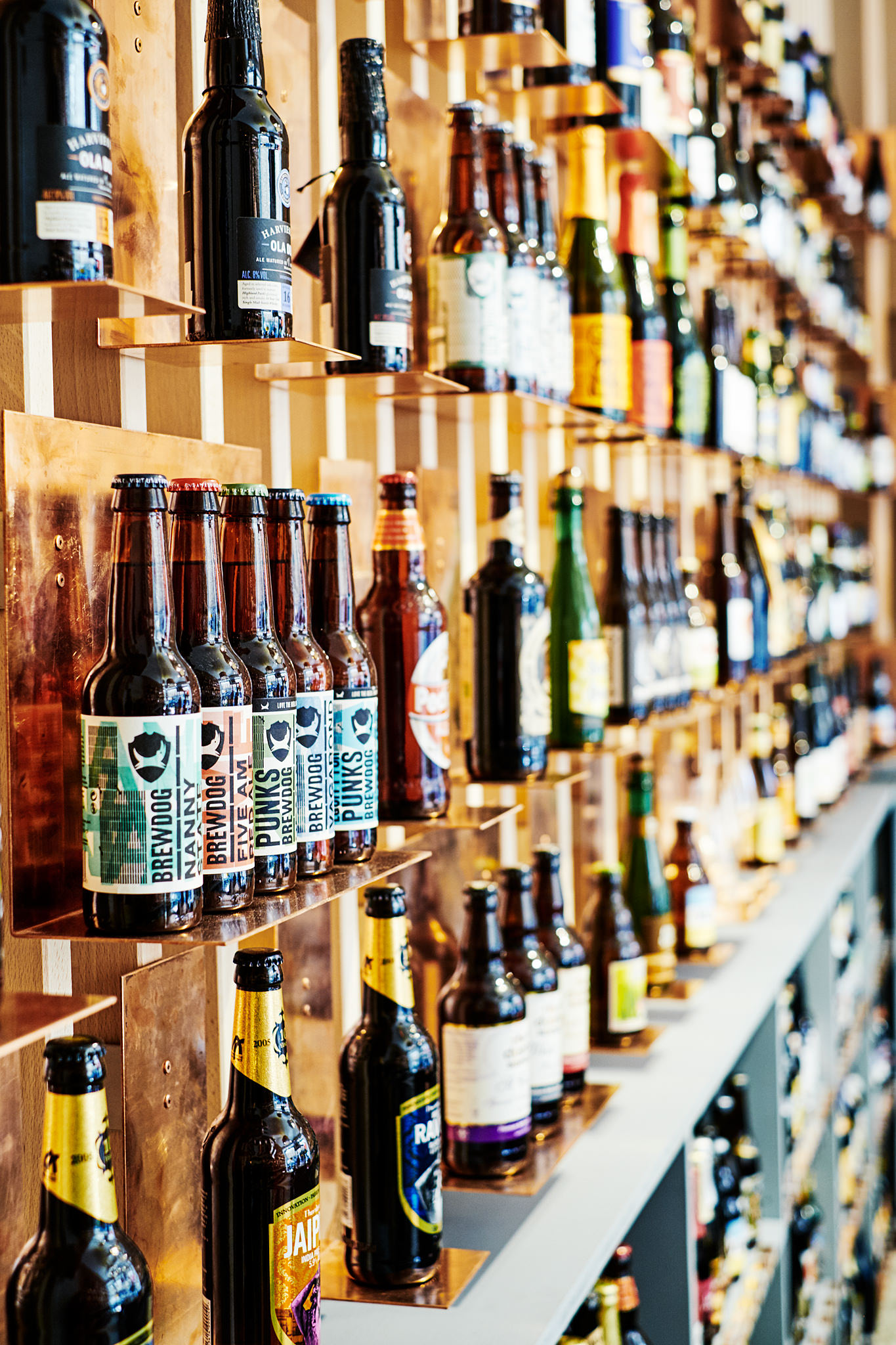 Intercomestibles Beer + drinks Shop, Zurich  I  Interior by Refurnished  /  Roland Jaggi + Friedrich Wilhelm Graf
